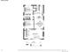 Floor plan showing a foyer, living room, dining room, kitchen, two bedrooms and a bathroom at 460 S Sherman St, Denver, CO 80209