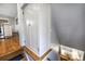 Staircase looking into kitchen at 460 S Sherman St, Denver, CO 80209