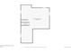 Basement floorplan of unfinished area 35'9