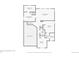 Second floor floorplan with bedrooms, bathrooms, and laundry room at 2934 Braeburn Way, Highlands Ranch, CO 80126