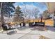 Charming outdoor patio with comfortable seating, string lights, and a relaxing atmosphere at 7076 W 83Rd Way, Arvada, CO 80003