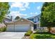 Charming two-story home featuring a well-maintained lawn, mature trees, and a spacious three-car garage at 5134 S Ouray Ct, Centennial, CO 80015