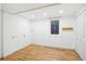 Unfinished basement with a small window and recessed lighting at 9390 W 14Th Ave, Lakewood, CO 80215