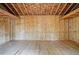 Spacious unfinished room showing exposed wood framing, ready to be customized to your needs at 9390 W 14Th Ave, Lakewood, CO 80215