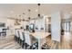Spacious kitchen with a large island and modern, stainless steel appliances at 5134 Queen Ct, Arvada, CO 80002