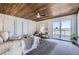 Spacious main bedroom with access to deck and mountain views at 4022 Arleigh Dr, Berthoud, CO 80513