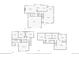 Detailed floor plan showcases the layout and dimensions of this home's three levels at 12013 W 56Th Cir, Arvada, CO 80002