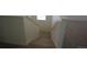 Carpeted staircase leading down to the lower level of the home at 4955 Trails Edge Ln, Castle Rock, CO 80104
