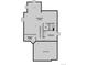 Basement floor plan showing a recreation room, bedroom with bath, and unfinished storage room at 8338 Snake River St, Littleton, CO 80125