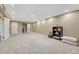 Open carpeted bedroom with plenty of space and a sliding-door closet at 36921 Ruger Ct, Elizabeth, CO 80107