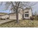 Charming two-story home with a two-car garage and well-maintained front yard at 20910 Omaha Ave, Parker, CO 80138