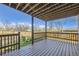 Spacious backyard deck perfect for outdoor seating and entertainment at 3225 Olive St, Denver, CO 80207