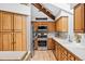 Updated kitchen with stainless steel appliances, ample cabinet space, and modern countertops at 24036 Currant Dr, Golden, CO 80401