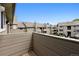 Peaceful balcony view overlooking well-maintained community buildings and green spaces at 3100 S Federal Blvd # 331, Denver, CO 80236