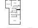 Lower level floor plan showing two bedrooms, recreation room, laundry, and full bathroom at 5565 W Arizona Ave, Lakewood, CO 80232