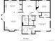 Detailed floor plan showcasing the layout of the home, including the eat-in kitchen, living room, and primary bedroom with walk-in closet at 250 Upper Forest Rd, Idaho Springs, CO 80452