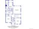 Second-floor layout featuring the primary bedroom suite, laundry room, and additional bedrooms at 14845 Haley Ave, Parker, CO 80134