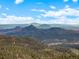 Beautiful mountain landscape view with lush evergreen forests and scenic horizons at 13415 S Resort Dr, Conifer, CO 80433