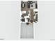 Layout of floor 1 of the property, showcasing the kitchen, bathroom, laundry and garage at 2263 E 129Th Ave, Thornton, CO 80241