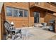 Private outdoor patio space with room for seating at 2263 E 129Th Ave, Thornton, CO 80241