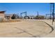 A train station with an empty road in the foreground on a sunny day with blue skies at 2263 E 129Th Ave, Thornton, CO 80241