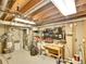 Unfinished basement area with utilities and workbench, perfect for storage or projects at 3481 S Race St, Englewood, CO 80113