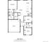 Detailed floor plan showcasing the layout of the home, including room dimensions and layout at 1868 Homestead Dr, Fort Lupton, CO 80621