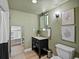 Charming bathroom boasting stylish vanity, artistic decor, and clean, modern fixtures for an inviting atmosphere at 7055 E Heritage S Pl, Centennial, CO 80111