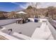 Enjoy outdoor dining with built in grill and views on this spacious rooftop deck at 1884 Ford St, Golden, CO 80401
