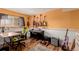 Music room with a window, hardwood flooring and a variety of instruments for making music at 11560 Otis St, Westminster, CO 80020