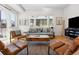 Inviting living room with hardwood floors, a cozy grey sofa, and ample natural light at 1820 Mary Ln # 1, Boulder, CO 80304