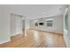 Spacious living area with hardwood flooring, neutral tones, and ample natural light at 1720 Trenton St, Denver, CO 80220