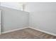 Neutral bedroom with plush carpet, bright walls and minimalist design at 720 16Th St # 306, Denver, CO 80202