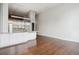 Modern kitchen featuring stainless steel appliances and a kitchen island at 720 16Th St # 306, Denver, CO 80202