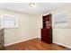 Bright bedroom featuring hardwood floors and ample natural light at 2235 W 46Th Ave, Denver, CO 80211