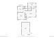 Detailed floor plan layout showcasing bedrooms, living spaces, kitchen, and detached garage at 2235 W 46Th Ave, Denver, CO 80211