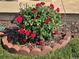 Landscaped front yard featuring beautiful red roses at 2235 W 46Th Ave, Denver, CO 80211