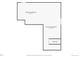 Unfinished basement floor plan featuring stairs for access at 1373 E Witherspoon Dr, Elizabeth, CO 80107