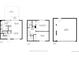 Floor plans of floor 1 and 2 along with the garage with dimensions labeled at 1191 S Troy St, Aurora, CO 80012