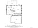 Floor plan showcasing the layout of the kitchen, living, and dining areas at 600 Coyote Trl, Elizabeth, CO 80107