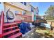 Backyard with a deck, patio furniture and a barbeque at 18273 E Arizona Ave # D, Aurora, CO 80017