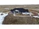 New single-story home boasts a manicured yard and modern architectural design on a spacious lot at 5424 Freddys Trl, Parker, CO 80134