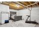Basement living space with unfinished ceiling and ready for customization to your needs at 6263 E 142Nd Pl, Thornton, CO 80602