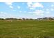 Expansive green soccer field within a well-planned residential community at 6263 E 142Nd Pl, Thornton, CO 80602