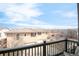 Balcony view with blue sky and houses in the neighborhood at 2958 N Xenia St, Denver, CO 80238