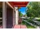 Balcony view of street, sidewalk, street parking and mature trees at 12156 Melody Dr # 201, Westminster, CO 80234
