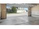 Spacious garage with ample parking space and a view of the neighborhood at 6916 Crestop Pl # F, Parker, CO 80138