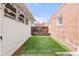 Backyard with artificial grass at 2427 W Argyle Pl, Denver, CO 80211