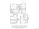 Detailed floor plan of the house layout showing all the rooms, square footage and dimensions at 6407 S Heritage W Pl, Centennial, CO 80111