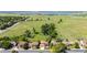 A lovely aerial view of homes in a rural setting near a park, offering a serene atmosphere at 11241 E Cimmarron Dr, Englewood, CO 80111